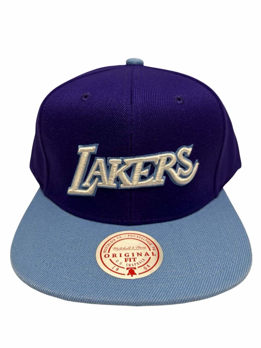 Mitchell & Ness Los Angeles Lakers NBA Team DNA 2 Tone Snapback Hat